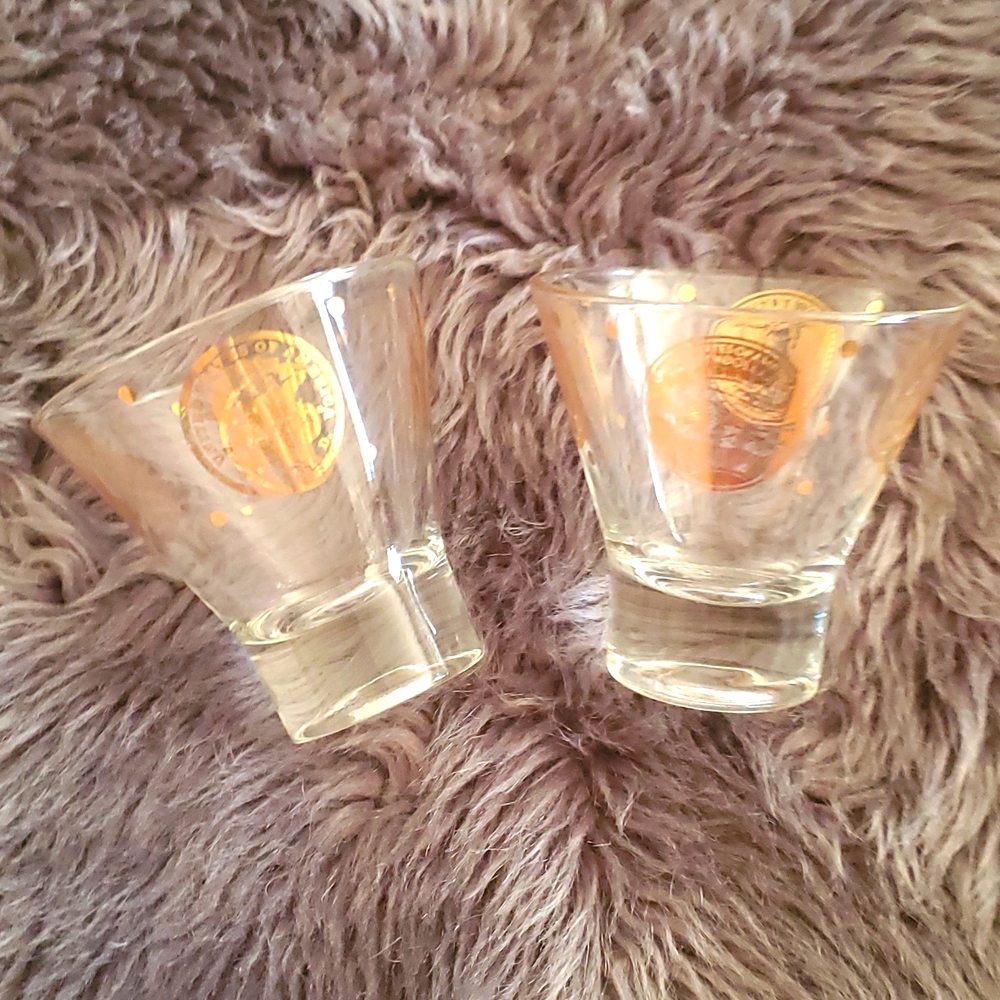 Vintage Whiskey Tumblers.